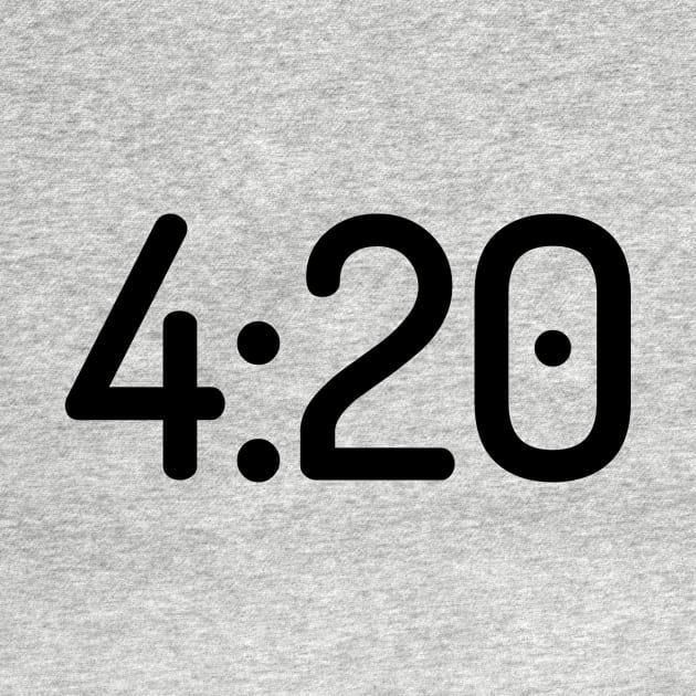 4:20 Marijuana T-Shirt by shewpdaddy